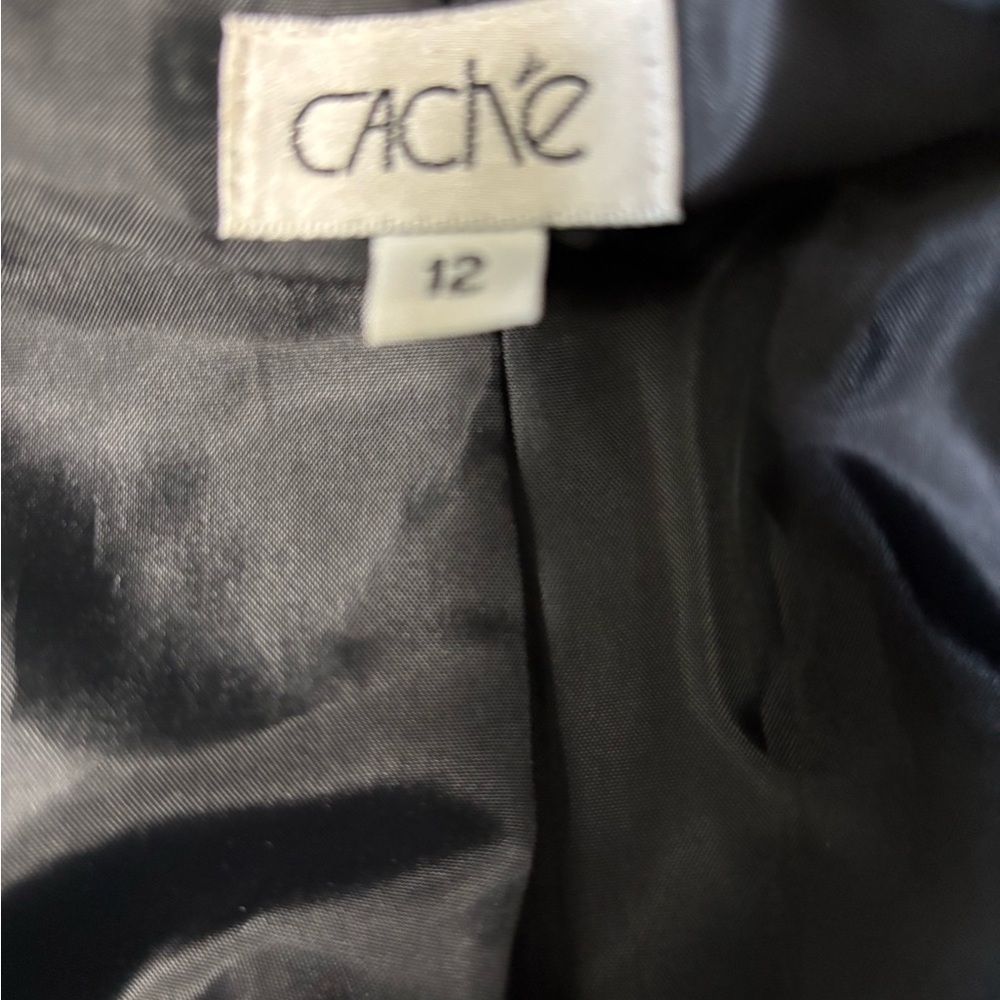 Cache Black Blazer With Structured Shoulders And … - image 5